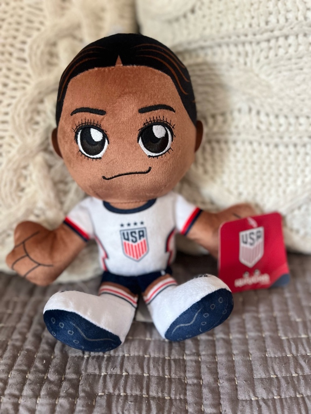 Bleacher Creatures US Women's Soccer Team Alyssa Thompson 8" Kuricha Plush